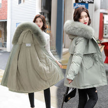 Load image into Gallery viewer, Women's Mid-Length WinterJacket Coat
