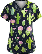 Load image into Gallery viewer, Women's Animal Print Top Short Sleeve
