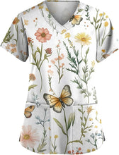 Load image into Gallery viewer, Women's Animal Print Top Short Sleeve
