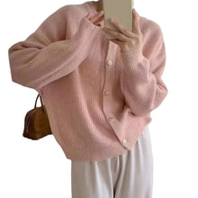 Load image into Gallery viewer, Women's Lazy Style Knitted Sweater Cardigan
