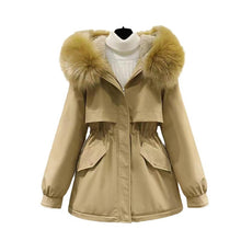 Load image into Gallery viewer, Women's Mid-Length WinterJacket Coat
