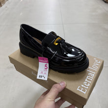 Load image into Gallery viewer, New Arrival Spot European and American Foreign Trade Women's Shoes Square Heel Tassel Buckle Loafers
