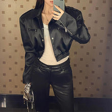 Load image into Gallery viewer, 2026 Spring and Autumn New Korean Style Fashion Trend American Jacket Women's Design Short Casual Long Sleeve Coat
