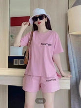 Load image into Gallery viewer, Ladies printing loose casual two-piece
