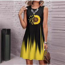 Load image into Gallery viewer, 2024 spring and summer Europe and the United States cross-border new women's clothing Amazon independent station fashion trend printing women's clothing dress women
