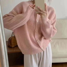 Load image into Gallery viewer, Women's Lazy Style Knitted Sweater Cardigan
