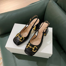 Load image into Gallery viewer, Women's Horsebit Buckle Fashionable Sandals
