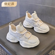 Load image into Gallery viewer, Women's genuine leather versatile muffin casual sneaker
