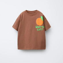 Load image into Gallery viewer, Summer Lovely TShirt 1-7Years Old Boys Girls Printed Tees Kids New Design Tops Round Neck Bottoming Shirt Cotton Short Sleeve
