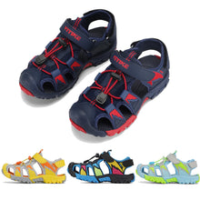 Load image into Gallery viewer, Boys Girls Sports Sandals Summer Kids Closed Toe Outdoor Sandals Athletic Water Shoes Sandals Child Pool Beach Sandals
