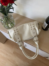 Load image into Gallery viewer, Women's Rivet PU Leather Motorcycle Shoulder Bag
