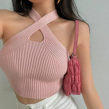 Load image into Gallery viewer, Summer Tank Top Knitted Bustier Trendy
