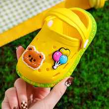 Load image into Gallery viewer, Summer Baby Shoes Sandals Cartoon Design Mules for Girls And Boys Infant Garden Shoes New Products for Children
