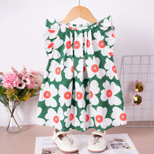 Load image into Gallery viewer, Girls' Floral Print Summer Dress
