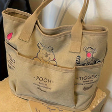 Load image into Gallery viewer, Winnie the Pooh Canvas Tote Bag
