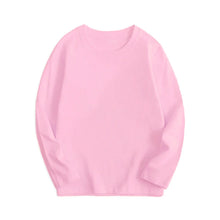Load image into Gallery viewer, 7 Colors Spring Long Sleeve Tees Children's T-shirt Cotton Solid Colour Base Coat Leisure Wear Boys Girls Tops Kids Clothes

