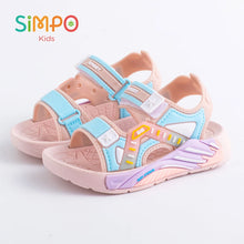 Load image into Gallery viewer, One Pairs of Summer Kids' Sandals Unisex Soft Bottom Casual Beach Shoes for Primary School Students
