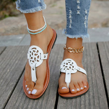 Load image into Gallery viewer, Summer The New Ladies Flip-Flops for Leisure Holiday Beach Toe-Clip Plus Size Flat Slippers for Women Designer Shoes Slippers

