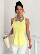 Load image into Gallery viewer, Summer Women's Sports Casual Vest, with a Knotted Back Design, Close-Fitting, Comfortable, and Quick-Drying
