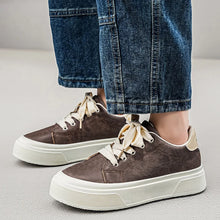 Load image into Gallery viewer, Men's Chunky-Sole Casual Sneakers | Soft Sole Work &amp; Street Shoe
