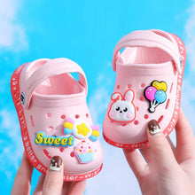 Load image into Gallery viewer, Kids' Cartoon Clog Sandals | 3D Charm Garden Shoes for Toddlers (EU 18–29)
