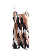 Load image into Gallery viewer, Women's Summer Abstract Print Jumpsuit, Spaghetti Strap, Loose Fit Romper for Vacation &amp; Casual, Must - Have Summer Outfit

