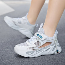 Load image into Gallery viewer, Size28-40 Children's Summer Sneakers Hollow-out Breath Boys Girls Walking Casual Sport Running Shoes for Kids Teenager Footwear
