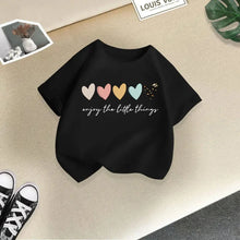 Load image into Gallery viewer, Summer New Children's Clothing Children's T-shirt Boys and Girls Casual Fashion Short-sleeved Baby Half-sleeved Top Base Shirt
