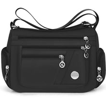 Load image into Gallery viewer, Women's Nylon Multi-Compartment Crossbody Bag
