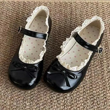 Load image into Gallery viewer, Women's Butterfly Knot Mary Jane Flats
