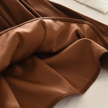 Load image into Gallery viewer, Khaki Fashion Autumn Winter New 3-7 Year Old Girls' Round Neck Long Sleeve Bow Top+pleated Skirt Two Piece Set Korean Version
