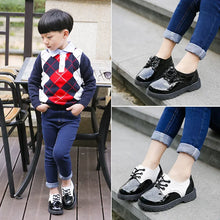 Load image into Gallery viewer, 2025 New Spring Summer Autumn Kids Shoes For Boys Girls British Style Children's Casual Sneakers PU Leather Fashion Shoes Hot
