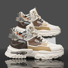 Load image into Gallery viewer, Men's High-Top Thick-Sole Sneakers | Trendy Outdoor Running Shoe

