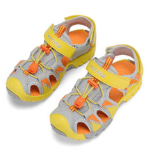Load image into Gallery viewer, Boys Girls Sports Sandals Summer Kids Closed Toe Outdoor Sandals Athletic Water Shoes Sandals Child Pool Beach Sandals
