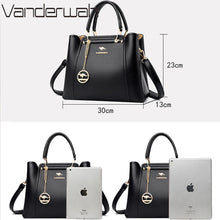 Load image into Gallery viewer, 2024 Luxury Women Designer 3 Layers Shoulder Crossbody Sac Ladies Large Capacity Leather Handbags Shopper Brand Messenger Totes
