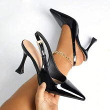 Load image into Gallery viewer, Sexy High Heels Women's Sandals Pointed Toe Luxury Heels Shoes Dress Pumps Slippers Elegant Fashion Mujer Sandalias
