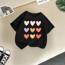 Load image into Gallery viewer, Summer New Children's Clothing Children's T-shirt Boys and Girls Casual Fashion Short-sleeved Baby Half-sleeved Top Base Shirt
