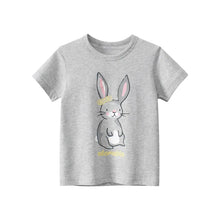 Load image into Gallery viewer, 2025 Summer 2-8 Years Kids Girl Shorts Sleeve T-shirts Printed Little Girl Top Baby Girl T Shirts Children Toddler Girl Clothes
