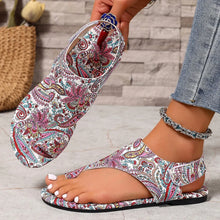 Load image into Gallery viewer, Women's Bohemia Roman Flat Sandals
