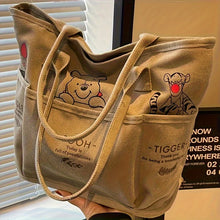 Load image into Gallery viewer, Winnie the Pooh Canvas Tote Bag
