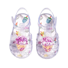 Load image into Gallery viewer, Fashionable Summer New Children's Jelly Sandals Trendy Sweet Beach Shoes Girls Cartoon Fruit Sandals Students Kids Crystal Shoes
