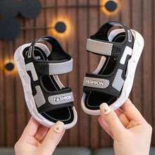 Load image into Gallery viewer, Summer Baby Sandals Solid Color Baby Boy Sandals Soft Sole Anti-slip Boys Girls Sandals Toddler Baby Shoes Beach 2-12 Years
