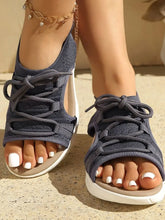 Load image into Gallery viewer, Summer New Fashion Outdoor Sports Versatile Lace-Up Ladies Sandals Stylish All-Match Ladies Slip-On Shoes
