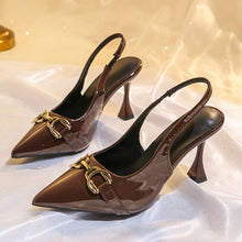 Load image into Gallery viewer, Summer Fashion High Heels Pointed Toe Women's Sandals Stylish Trendy Ladies Footwear
