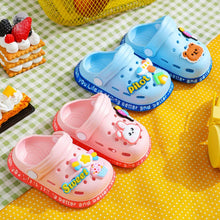 Load image into Gallery viewer, Kids' Cartoon Clog Sandals | 3D Charm Garden Shoes for Toddlers (EU 18–29)
