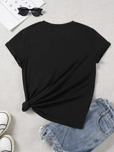 Load image into Gallery viewer, Trendy Summer Loose-Fitting Round-Neck T-Shirt for Women, Comfortable and Casual, Perfect for Youthful Daily Wear
