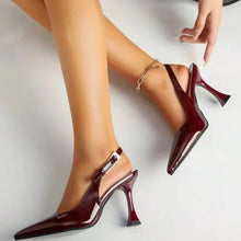 Load image into Gallery viewer, Sexy High Heels Women's Sandals Pointed Toe Luxury Heels Shoes Dress Pumps Slippers Elegant Fashion Mujer Sandalias
