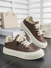 Load image into Gallery viewer, Men's Chunky-Sole Casual Sneakers | Soft Sole Work &amp; Street Shoe

