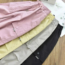 Load image into Gallery viewer, Spring Clothes Fashionable Kids Cargo Joggers Elastic Ankle Pants Casual Trousers Light Breathable Summer Trendy Outfit
