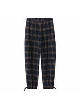 Load image into Gallery viewer, Women's Checkered Hooded Jacket &amp; High Waist Lantern Pants Suit

